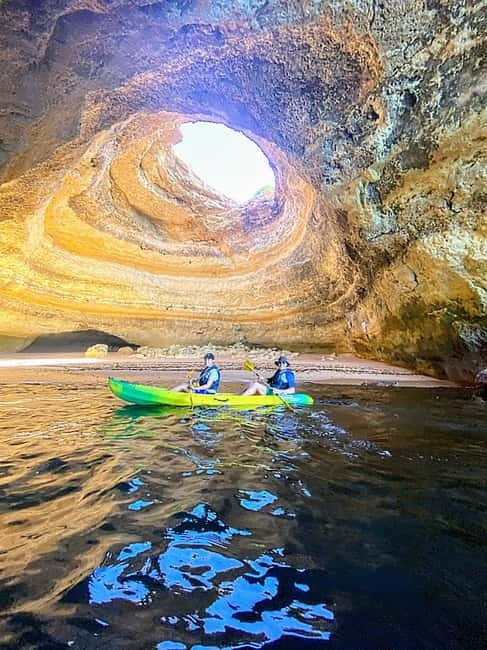 Kayak Tour Unexplored Caves + Benagil Cave - Small-group energy with guides like Viktor and Daniel