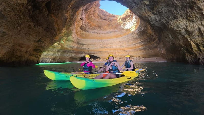 Kayak Tour Unexplored Caves + Benagil Cave - Gear, safety gear, and what you should bring