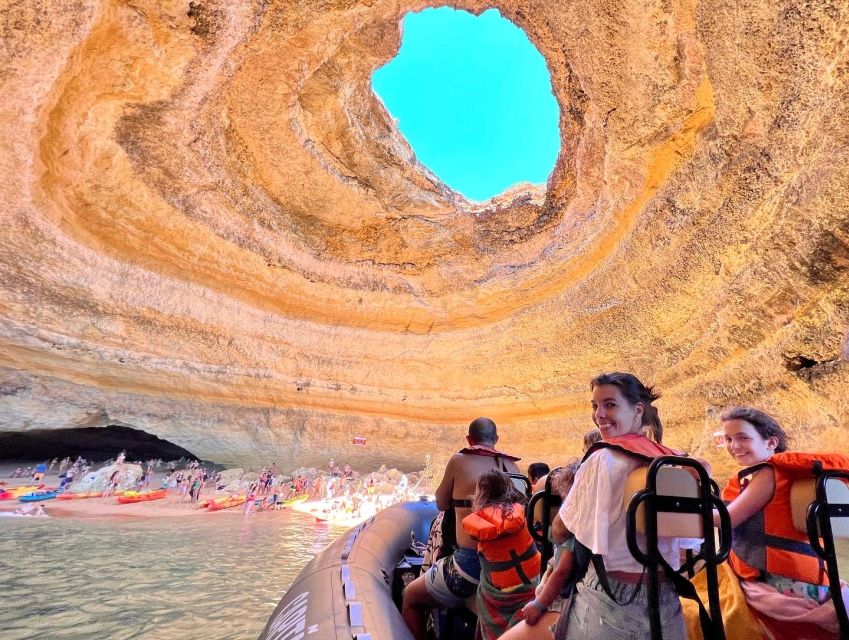 Lagoa: Dolphin Watching & Benagil Tour with Biologist Guide - Safety and comfort on a small marine outing from Lagoa