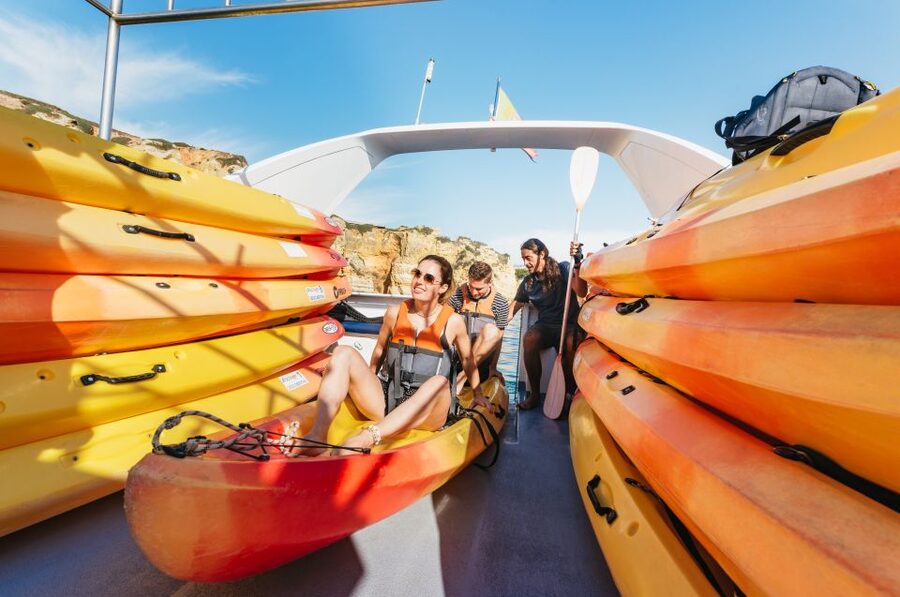 Lagos: Kayak Experience - From Gate EFGHI To The Water: Your Start In Lagos