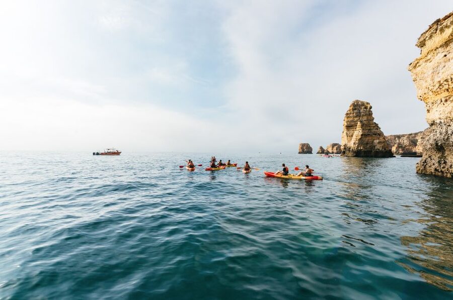 Lagos: Kayak Experience - When The Small Caves Get Limited, You Still Get The Good Day
