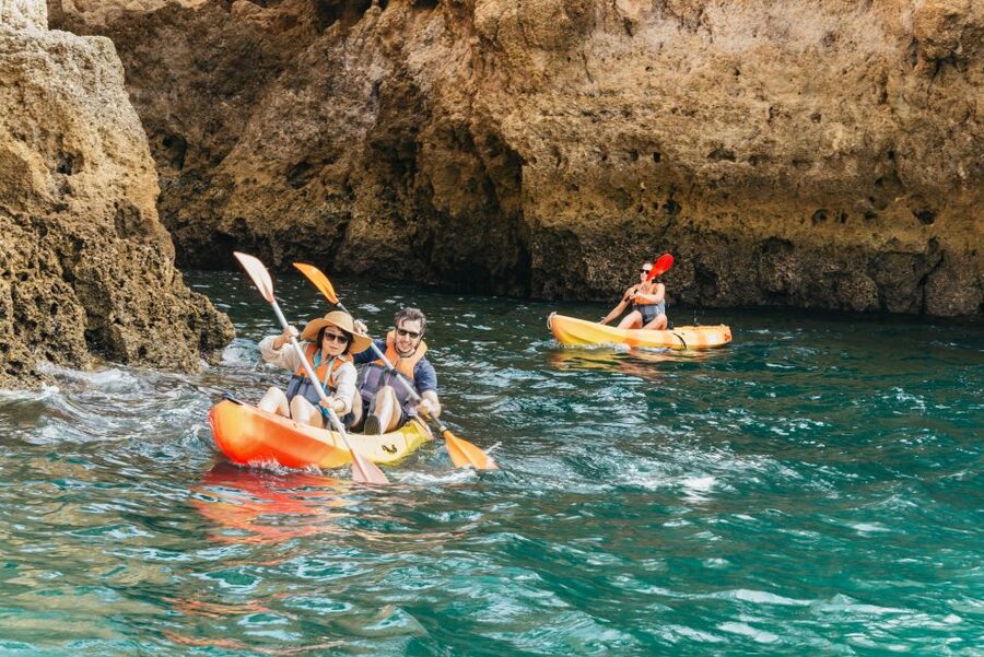 Lagos: Kayak Experience - The Swim Stop And The Boat Jump Moment (If Conditions Let You)