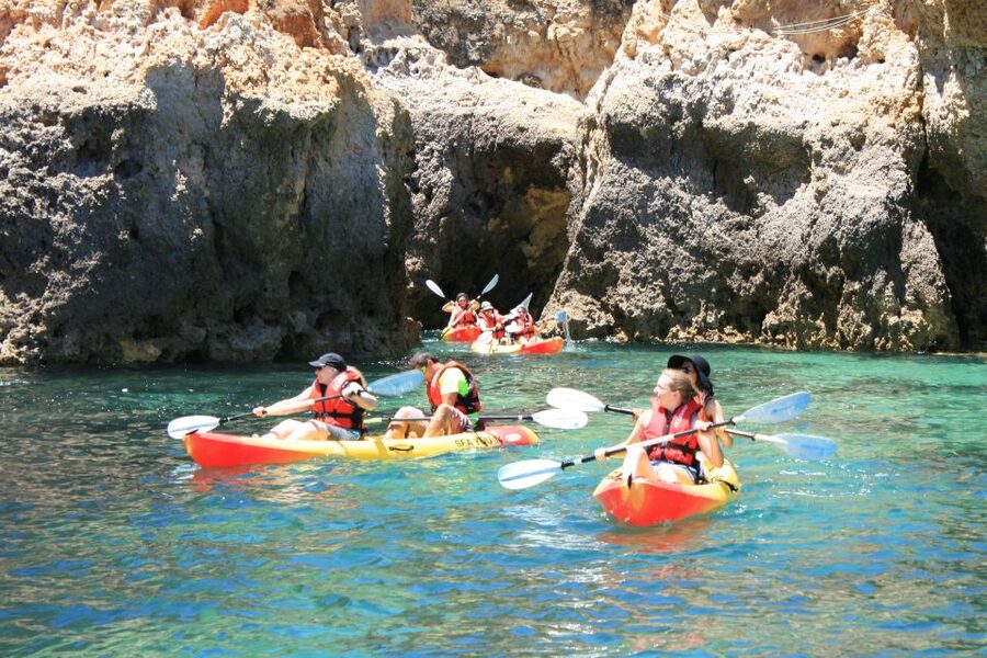 Lagos: Kayaking Tour - Ponta da Piedade: caves and cliffs from the water