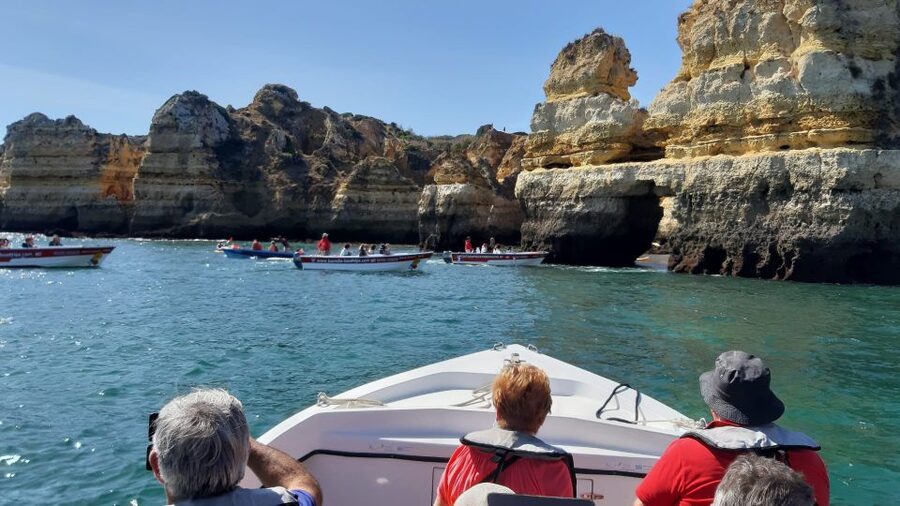 Lagos: Ponta Piedade Sail & Caves Cruise w/Portuguese Tapas - Ponta da Piedade, the Algarve’s cave show, seen the right way