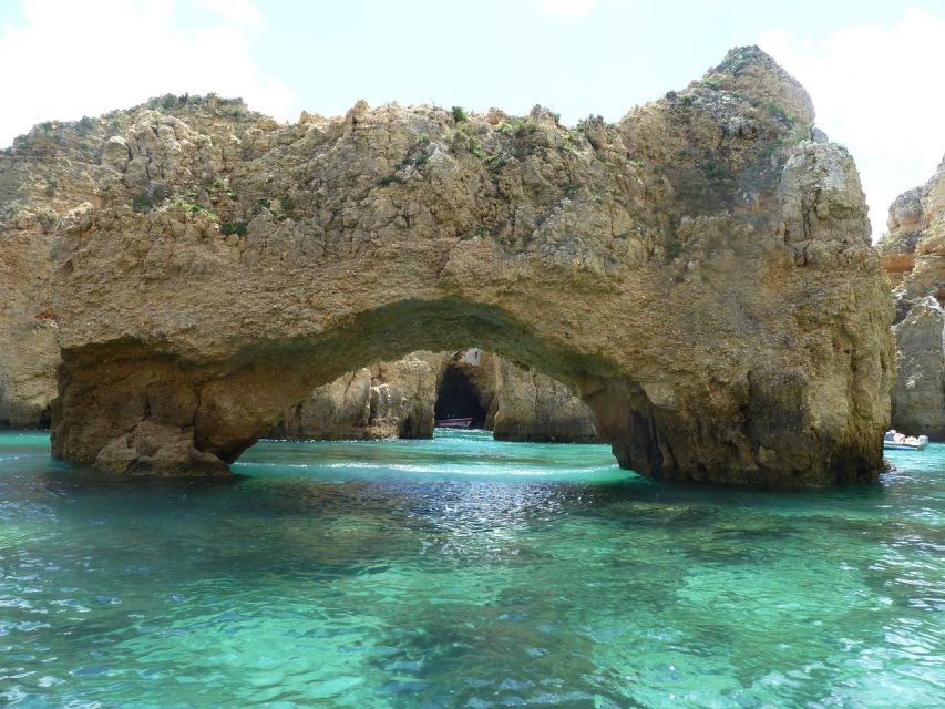 Lagos: Ponta Piedade Sail & Caves Cruise w/Portuguese Tapas - Swimming and sunbathing in clear water: when the sea cooperates