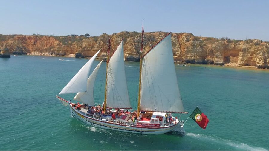 Lagos: Ponta Piedade Sail & Caves Cruise w/Portuguese Tapas - Crew and onboard vibe: names you might recognize