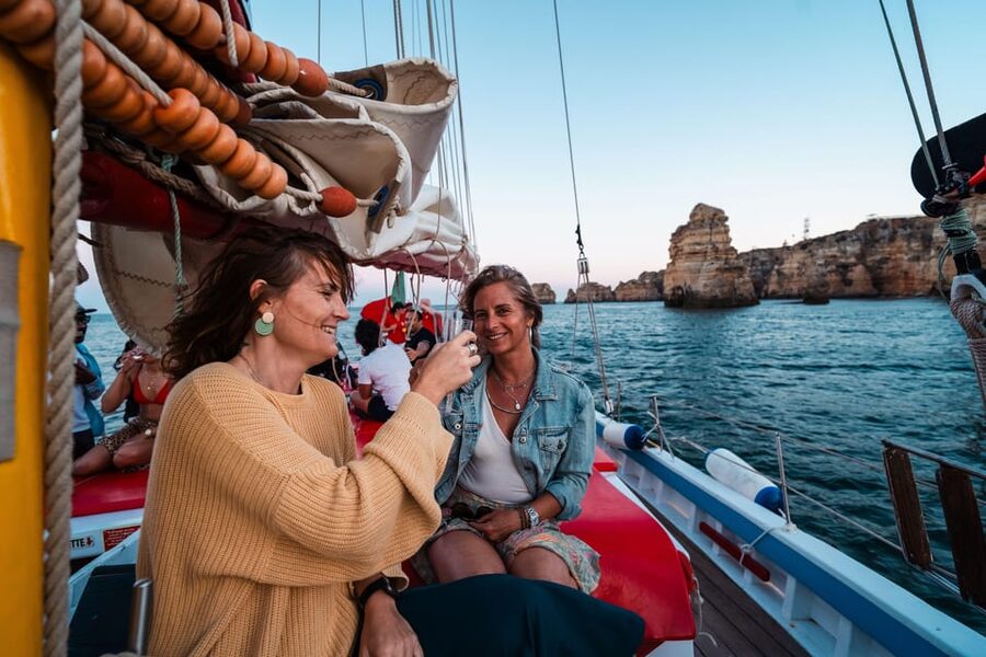 Lagos: Sunset Sail aboard a Traditional Boat with Prosecco - Timing Your Outfit: What to Wear in Lagos Sunset Wind