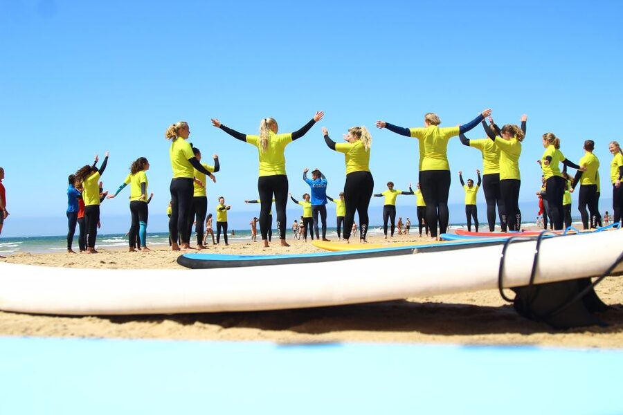 Lisbon: 1.5-Hour Surf Lesson - The sand session: the fastest way to stop panicking