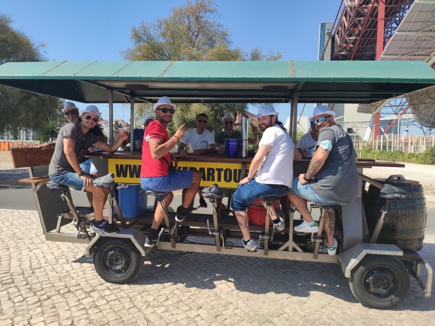 Lisbon: 1-Hour Beer Bike Tour with Draft Beer & Sangria Ride - Where Lisbon “Starts Rolling” Near SUD Lisboa