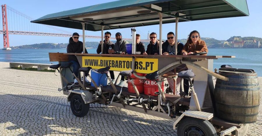 Lisbon: 1-Hour Beer Bike Tour with Draft Beer & Sangria Ride - The Route Highlights Along the Tagus: MAAT, Electricity Museum, and Fado Landmarks
