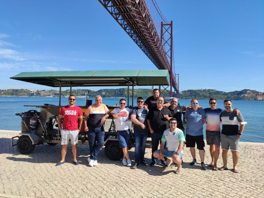 Lisbon: 1-Hour Beer Bike Tour with Draft Beer & Sangria Ride - Drinks While You Pedal: Draft Beer, Sangria, and How Topping Up Works