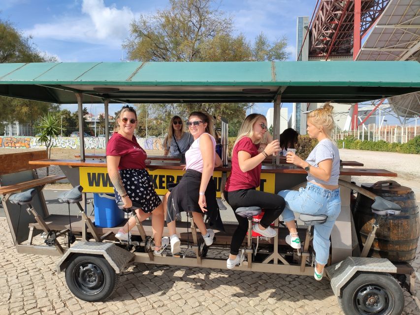 Lisbon: 1-Hour Beer Bike Tour with Draft Beer & Sangria Ride - Timing and Effort: What Weather Does to Your Ride