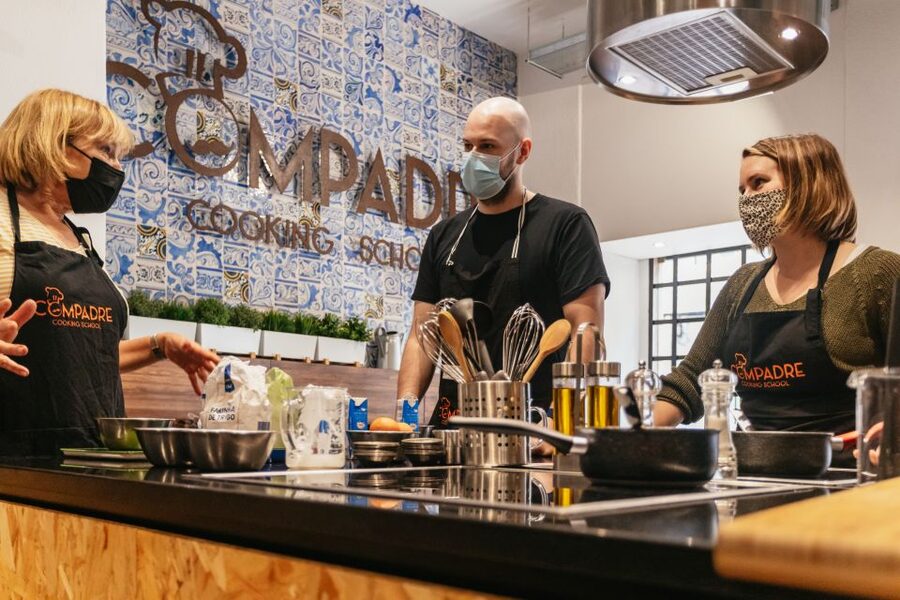 Lisbon: 2-Hour Pastel de Nata Cooking Class - After baking, the light meal and the tea moment