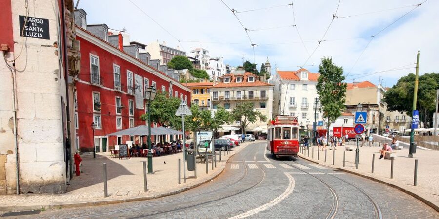 Lisbon: 3-in-1 Hop-On Hop-Off Bus and Tram Tours - Hills tramcar from Praça do Comércio: a hill-top ride without the stress