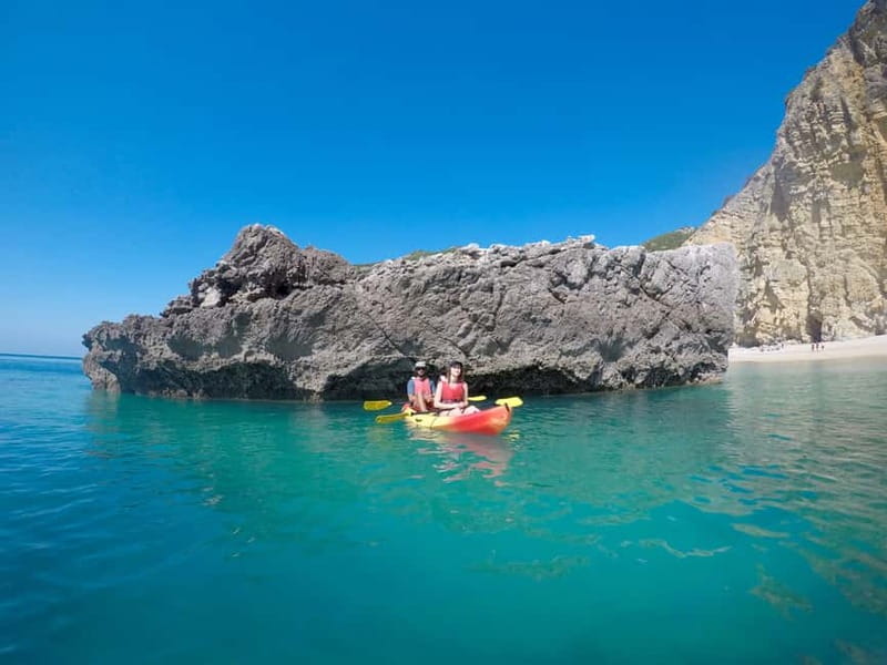 Lisbon: Arrabida Park Kayak Tour with Beach Picnic - Ribeiro do Cavalo Beach picnic: the best kind of break