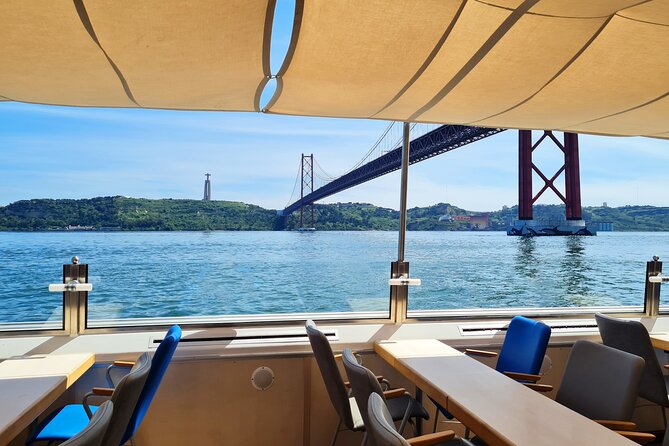 Lisbon Boat ride on Tagus river - Onboard Comfort: WiFi, Restroom, A/C Areas, and the Best Seat Strategy
