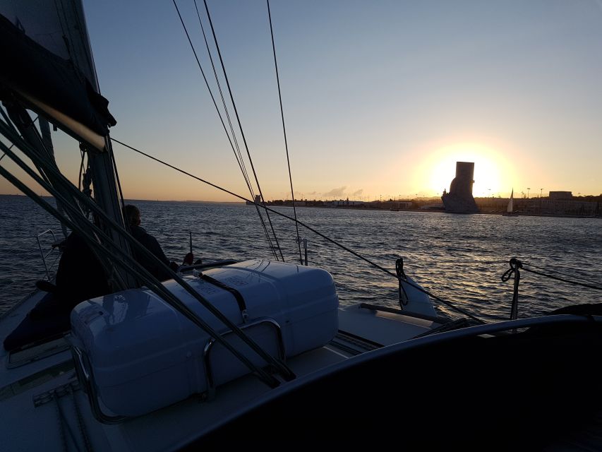 Lisbon: City Skyline Sailboat Cruise with Drink and Snacks - Sunset tours: stunning when clear, managed when not