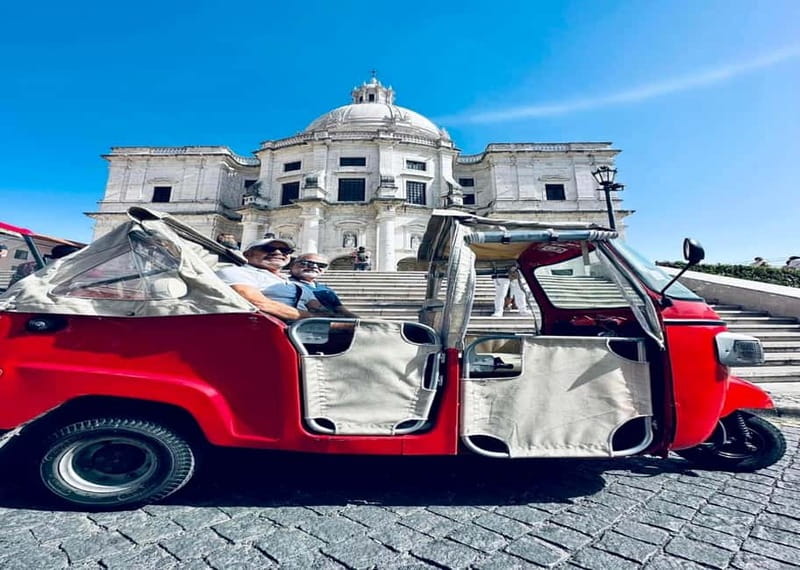 Lisbon: City Tuk-Tuk Guided Tour with Hotel Pickup - A 50-Minute Overview of Lisbon, by Tuk-Tuk