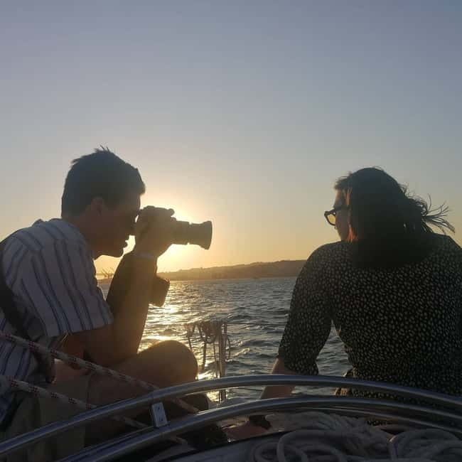 Lisbon: Daytime or Sunset Boat Cruise with History and Wine - Chiado, Time Out Market, and the city glow you can actually enjoy