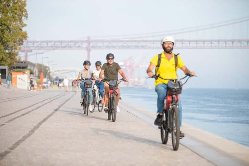 Lisbon: Electric Bike Tour by the River to Belém - Belém Tower Finish: Maritime Lisbon in One Strong Picture