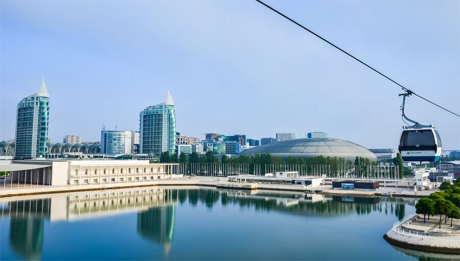 Lisbon: Nations Park Gondola Lift Cable Car Round Trip - Where to swap your ticket: North Station vs South Station
