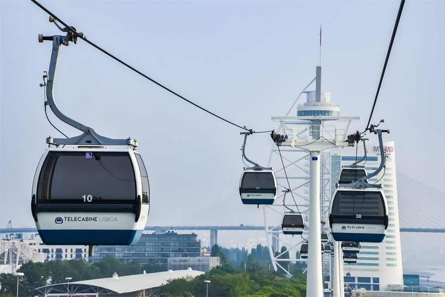 Lisbon: Nations Park Gondola Lift Cable Car Round Trip - Practical tips for windy days and smooth photos
