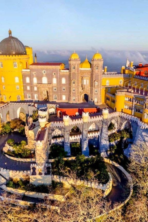 Lisbon: Pena Palace, Moorish Castle, Qta. Regaleira & Sintra - Pena Palace and gardens: fairy-tale colors, timed entry, real walking