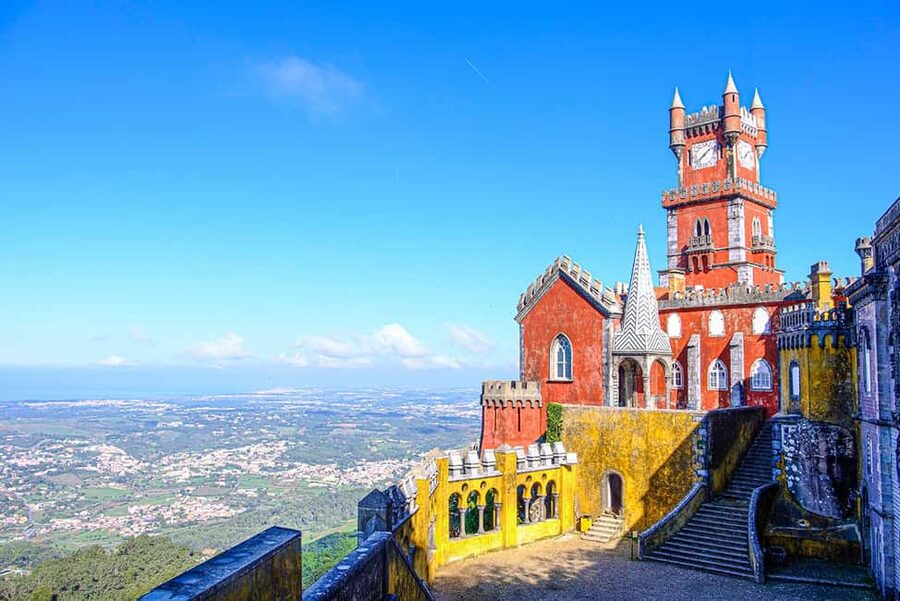 Lisbon: Pena Palace, Sintra, Roca & Cascais by Van - Sintra Town Time, Plus a Key Historic Stop on the Route
