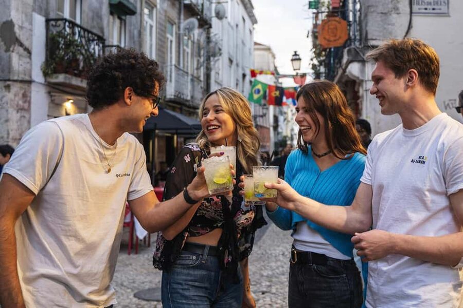 Lisbon: Private Dark History Walking Tour with Drinks - Bairro Alto at night: where the walk turns into a story hunt