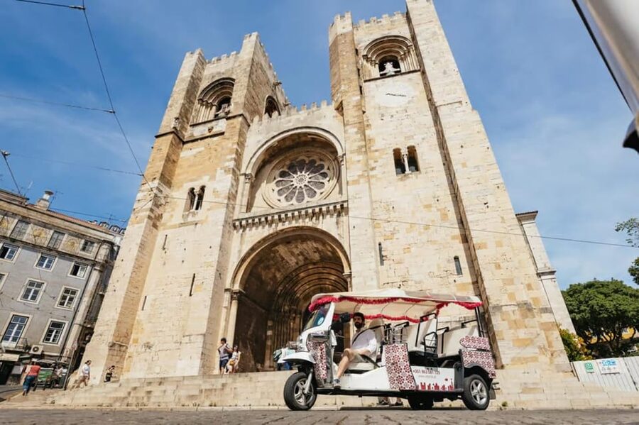Lisbon: Private Guided Tuk-Tuk Tour with Hotel Pickup - Estrela Basilica and the artful side of Lisbon streets