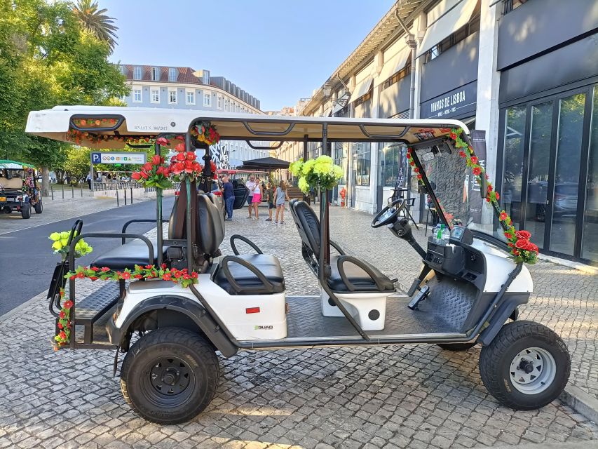 Lisbon: Private Old Town Tuk-Tuk Tour - Pink Street, Rua Augusta Arch, and City Hall, a smart way to end