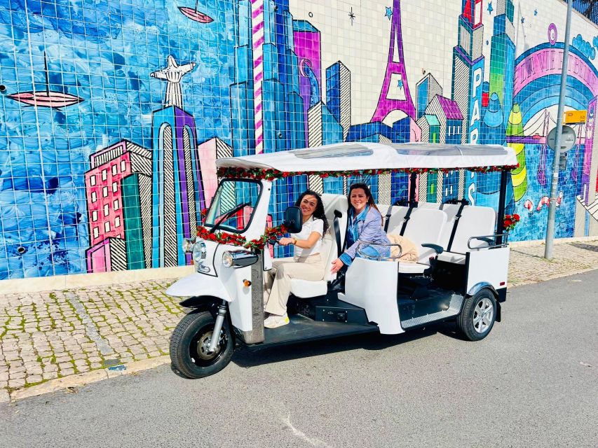 Lisbon: Private Sightseeing Tour by Tuk-Tuk - Praça do Comércio and the Tagus River view that anchors your bearings
