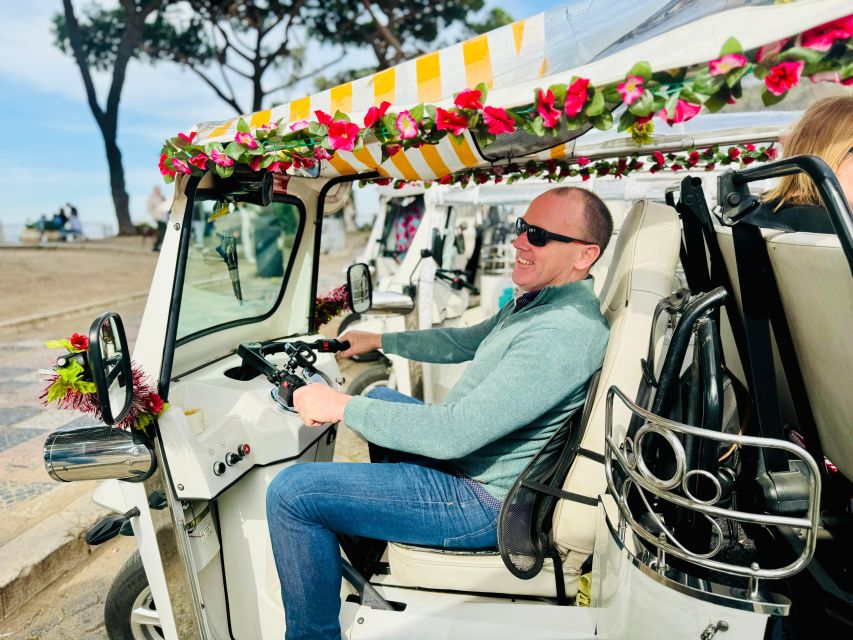 Lisbon: Private Sightseeing Tour by Tuk-Tuk - Lisbon Cathedral and the Pantheon area, with short guided context
