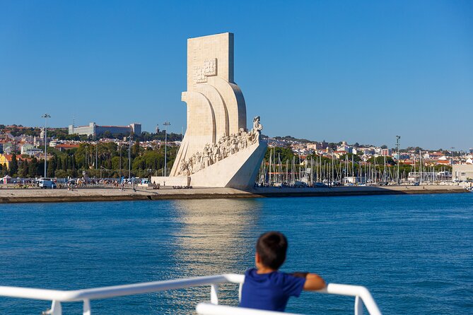 Lisbon River Boat Sightseeing Tour with a Drink - UNESCO waterfront: Belém Tower and the Manueline monastery view