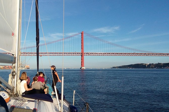 Lisbon Sailing Tour on a Luxury Sailing Yacht with 2 Drinks - Commerce Square, Old Shipyards, and the Pantheon area from the waterline