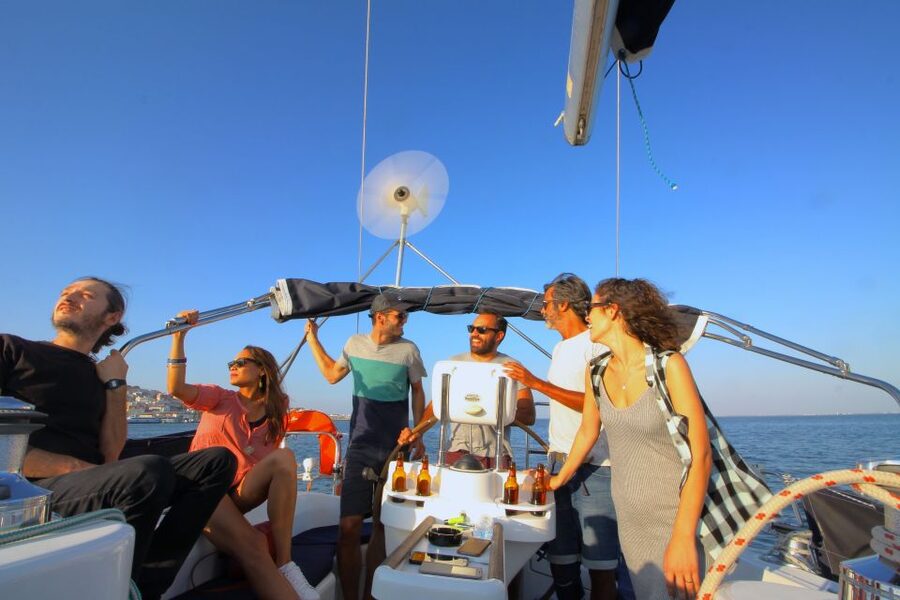 Lisbon: Sailing Tour with Wine and Snacks - Drinks, Snacks, and the Calm Social Vibe