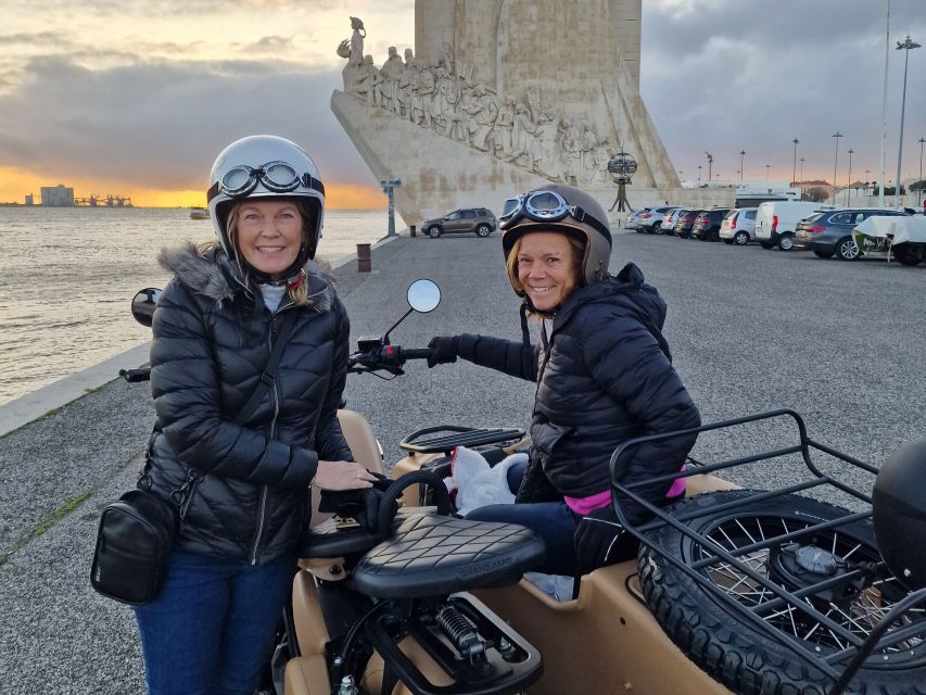 Lisbon: Sidecar Tour - The Route Feeling: From Major Monuments to Real Street-Level Lisbon
