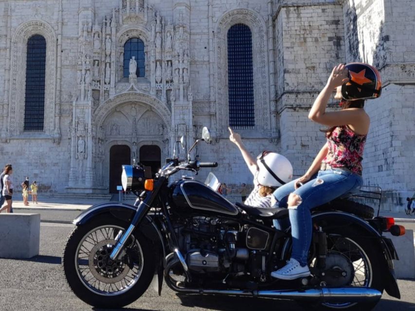 Lisbon: Sidecar Tour - Hotel Pickup to the Moment You Choose Sidecar or Bike Back