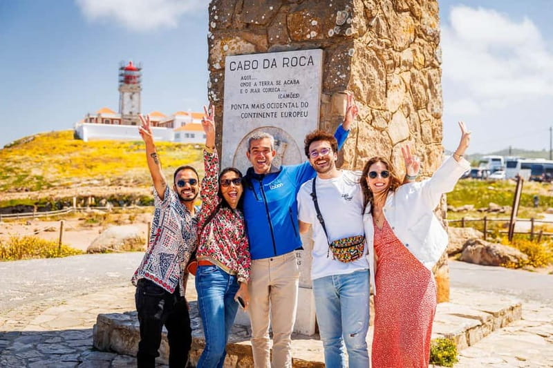 Lisbon: Sintra Cascais & Pena Palace Small Group Tour - Cabo da Roca and the Coastline Stops: The Atlantic Edge Experience