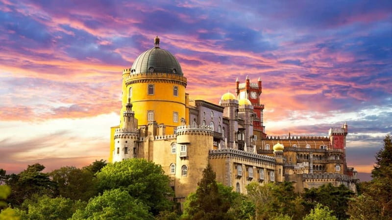 Lisbon: Sintra, Pena, Cabo da Roca, Cascais Tour with Pickup - Pena Palace: The 19th-Century Romantic Masterpiece, Guided
