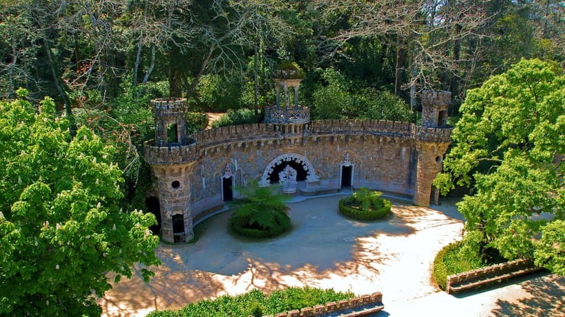 Lisbon: Sintra, Pena, Moorish Castle, Regaleira & Cascais - Pena Palace gardens and the in-between scenic moments