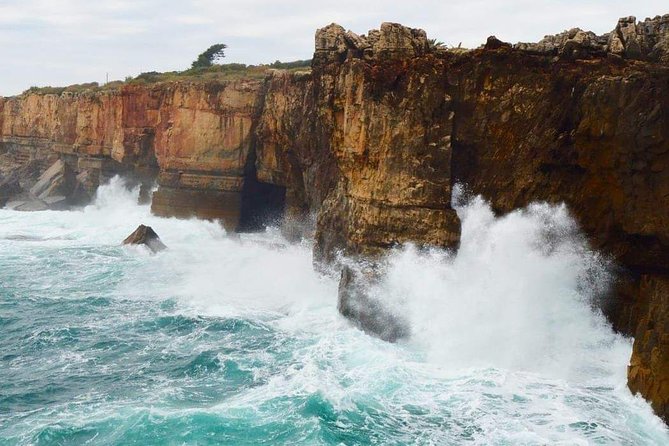 Lisbon: Sintra, Pena Palace, Regaleira, Roca & Cascais Day Tour - Cabo da Roca, Guincho Road, and Boca do Inferno on the Atlantic cliffs