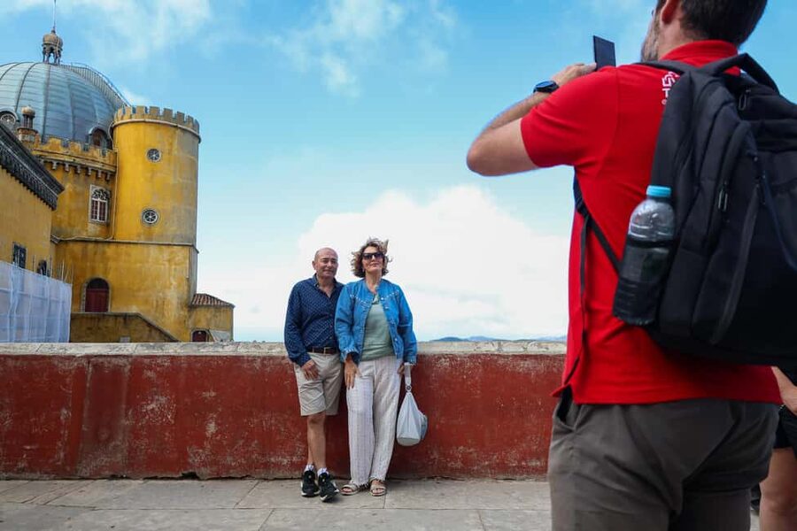 Lisbon: Sintra, Pena Palace & Wine Tasting Small-Group Tour - Pena Palace Exterior and Pena Gardens: The Big Views, Plus the Real Walking