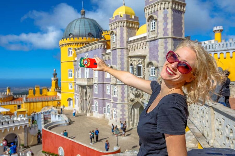 Lisbon: Sintra, Pena, Regaleira, Roca, Cascais (with pickup) - A smooth, small-group start from Lisbon