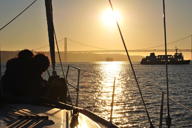 Lisbon Small Group 2h Sunset Sailing- Live Commentary & a Drink - Cristo Rei: the river approach that makes it feel real