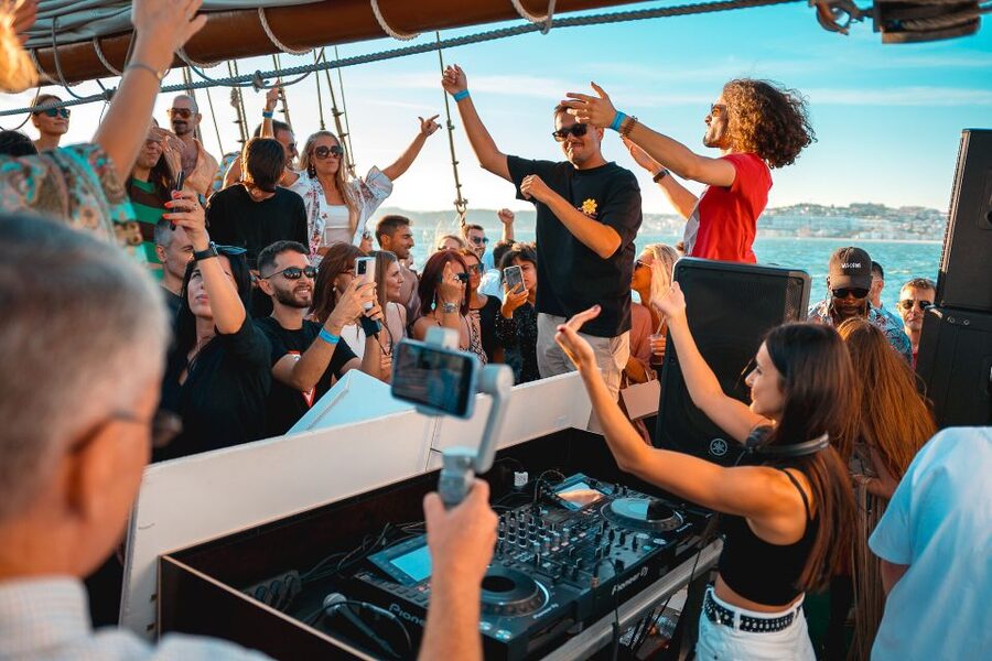 Lisbon: Sunset Boat Party Cruise with Music & Drinks - Drinks and onboard purchases: included basics, pay-as-you-go extras