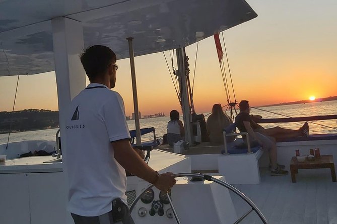 Lisbon Sunset Catamaran Cruise on the Tagus River - Comfort and drinks: the real reason people keep rating this high