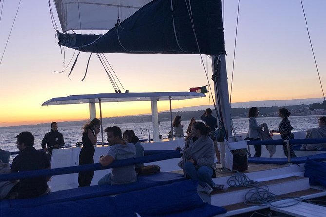 Lisbon Sunset Catamaran Cruise on the Tagus River - The skipper commentary: helpful, but not a scripted lecture