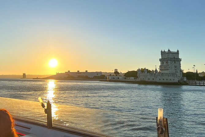 Lisbon Sunset cruise with Welcome Drink and Snack included - Price and value: what $41.99 buys you