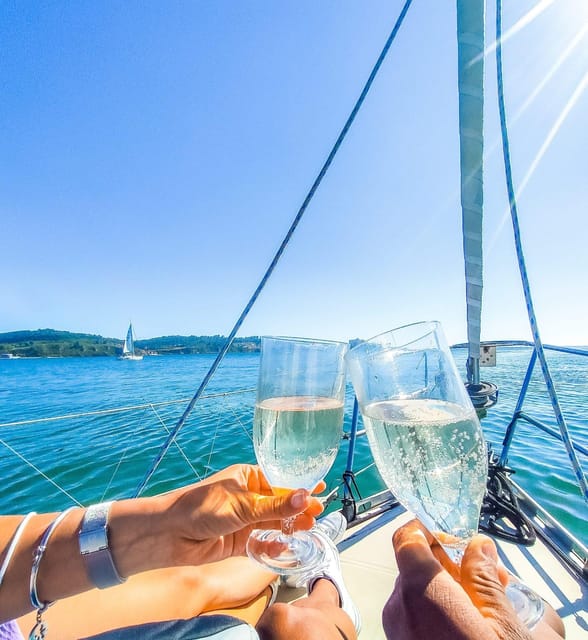 Lisbon: "Sunset" & "Day Tours" by boat, with drink and music - From Belém to the waterline, this is Lisbon with breathing room